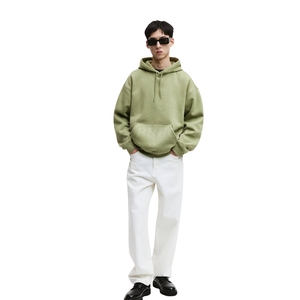 Hot Model Heavyweight Fleece Hoodie | Oversized 100% Cotton Blank <b>Pullover</b> Basic Plain Hoodie <b>for</b> <b>Men</b> Bulk Manufacturer - Product Image 1