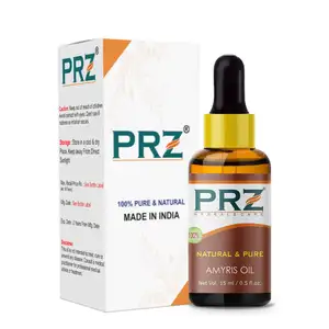 Ayurveda organik 100% Premium kalite Amyris yağı 15 ml doğal terapötik yağ sınıfı cilt ve saç bakımı için
