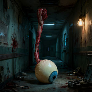 Realistic Animatronic <span class=keywords><strong>Terror</strong></span> Eyes Horror Escape Room Haunted House Props para centros comerciales Aeropuertos y guardería - Product Image 4