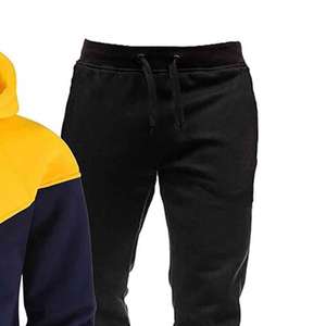 Conjunto Deportivo Informal de Felpa para Hombre, Sudadera con Capucha y Pantalones Deportivos Cálidos de Verano, 100% Algodón, Logotipo Personalizado OEM/ODM Disponible - Product Image 5