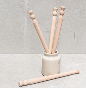 ที่คนโจ๊กไม้อะคาเซียสีไม้ธรรมชาติเครื่องครัวใช้ - Product Image 4