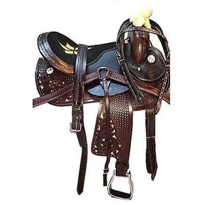 100% Selle Western faite à la main pour l'équitation Conception personnalisée Selle d'équitation Western Pleasure Trail avec conception personnalisée en vrac - Product Image 1