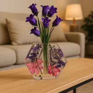 Nuevo Marco de Fotos Rectangular de Hueso de Búfalo Hecho a Mano, Moderno, para Bodas y Decoración del Hogar - Product Image 1