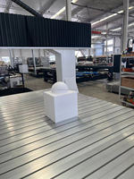 Machine de gravure CNC à 3 axes en bois, commande Syntec unique, moteur principal DSP, titane, code G, meubles/chaises/bureaux/lits/canapés