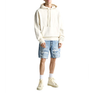 Shorts en jean décontractés personnalisés OEM 2026 pour hommes, en tissu non tissé, coupe droite, respirants, imperméables, séchage rapide, vente en gros - Product Image 2