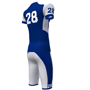 New <b>Best</b> Adult <b>Men</b> Sportswear American Football Uniform Set Customizable Anti-Bacterial Spandex/Cotton Wholesale Rate Wear - Product Image 5