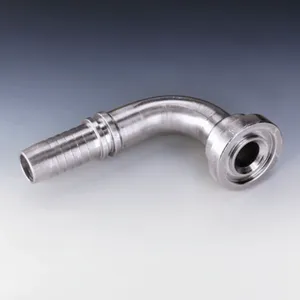 Raccord de tuyau à bride nickelé au zinc PN SF, raccord à sertir, accessoire de connexion hydraulique - Product Image 5