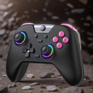 X05 สำหรับนินเทนโดสำหรับสวิตช์ 2 คอนโทรลเลอร์ไร้สาย จอยสติ๊กเกม สำหรับ Wii Android PC IOS คุณสมบัติการสั่นสะเทือน ใช้งานร่วมกับเกมได้ - Product Image 2