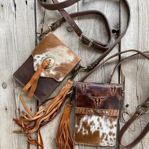 Bestseller Lange Hoorn Telefoonhoesje Cowboy Portemonnee Luxe Tas Heren Portemonnee Met Telefoon Hoesje Nieuwe Frisse Aankomst Handwerk