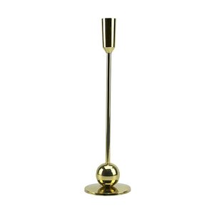 Decorative Metal Candle Holder With Curved Stand Ideal For Modern Living Room And <b>Bedroom</b> Decoration Purpose - Product Image 1