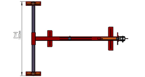 Machine de redressage de cadre de voiture portable TFAUTENF, banc facile à ajuster pour la <span class=keywords><strong>réparation</strong></span> de <span class=keywords><strong>carrosserie</strong></span> automobile - Product Image 4