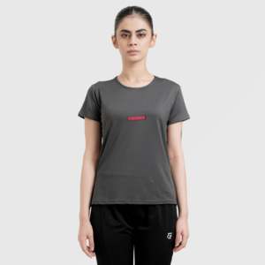 Minimalistic Summer <b>Top</b> Dark Grey Knitted Fabric Lightweight Breathable Size XS XXS Oversized Fit Loose Logo Diamonds Letter - Product Image 1
