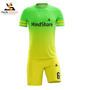 Services OEM, maillots de football personnalisés par sublimation, ensembles uniformes, maillots de football respirants à séchage rapide pour hommes, manches courtes, taille plus, ensemble adulte - Product Image 2
