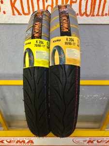 Neumático de Motocicleta KUMA K204 de 17 y 18 Pulgadas TT TL de Alta Durabilidad y Económico para Motociclistas de Malasia - Product Image 4