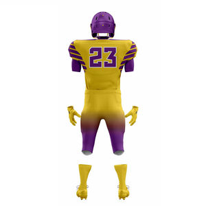 Uniforme de Fútbol Americano de Alta Calidad en Oferta, Transpirable, Manga Corta, 100% Poliéster - Product Image 3