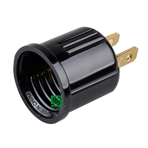 Plug-in Trắng Bóng đèn ổ cắm-Đồng phần ổ cắm điện cho <span class=keywords><strong>E27</strong></span> đèn - Product Image 2
