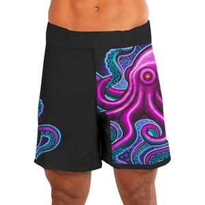 High Quality Muay Thai Board <b>Shorts</b> Custom Design MMA Training <b>Shorts</b> Wholesale Boxing Fight Wear Breathable Eco-Friendly Quick - Product Image 4