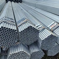 Tubo de Acero Galvanizado en Caliente Q235 de 48.3mm para Andamios, Tubería de Construcción con Certificación CE, Marca YOUZHENG, Soldadura y Corte, Tangshan