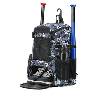 Sacs de baseball de style décontracté des fabricants pakistanais Matériau en nylon durable Logo personnalisé Couleur unie Utilisation sportive à prix économique - Product Image 1