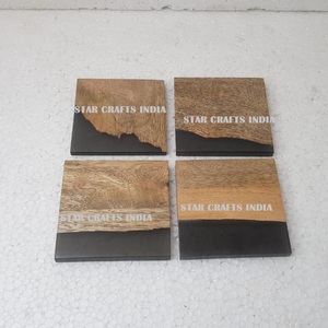 Newly Launch Resin Square <b>Coasters</b> Mats & Pads Heat Resistant Waterproof Cup <b>Drink</b> <b>Coaster</b> Round PVC Silicone <b>Drink</b> Mat Placemat - Product Image 3