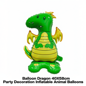 Globo Dragón 40X58cm Decoración de Fiesta Globos Inflables de Animales - Product Image 2