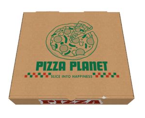 TH CBB-086 Boîte à pizza en papier kraft imprimée sur mesure avec logo d'impression personnalisé Emballage en papier brun pour emporter et livraison - Product Image 3