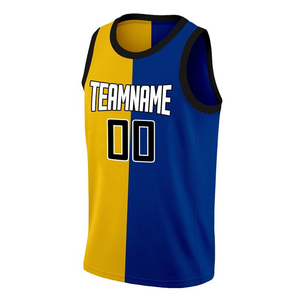 Débardeurs de basket-ball respirants de l'équipe personnalisés à impression numérique Usine Outdoor Team O-Neck Sleeveless avec prix bon marché à vendre - Product Image 1