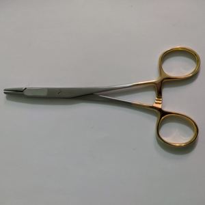 Portaagujas Olsen Hegar Manual de Acero Inoxidable de Grado Quirúrgico de 5.5 Pulgadas, Combinación de Tijeras y Pinzas para Quirófano - Product Image 1