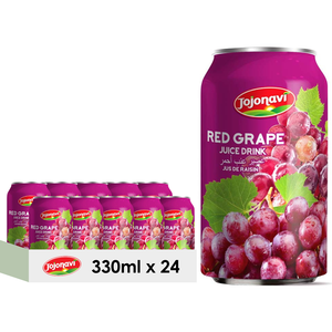 Jugo de Uva Roja de 330 ml, Fabricante Jojonavi, Proveedor Mayorista, Marca Privada, ODM, OEM - Product Image 1