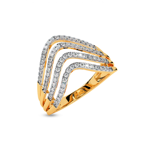 แหวนเพชรประกายไม่สิ้นสุดและเพชรทรงกลม - Product Image 5