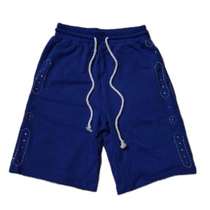 Pantalon court d'été Active Wear Blank Jogging Vintage Distressed Acid Washed Sports Shorts pour hommes - Product Image 5