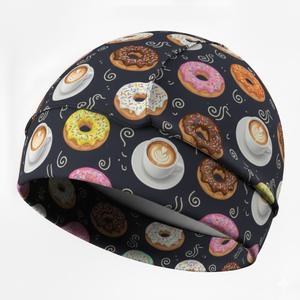 Custom Sublimation Printed Logo Summer UPF 50+ Helmet Liner Sports Polyester Running Cycling Skull <b>Cap</b> - Product Image 2
