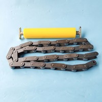 Pièces détachées pour machine de lavage de voitures informatisée : Barre de remorquage, Roue de poussée, Chaîne robuste, Plaque de chaîne épaissie