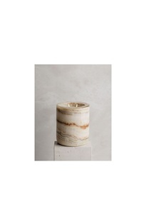 Support de bougie tealight intemporel en marbre pour la décoration de Pâques, résistant à la chaleur, ajoute du charme aux espaces de vie - Product Image 1