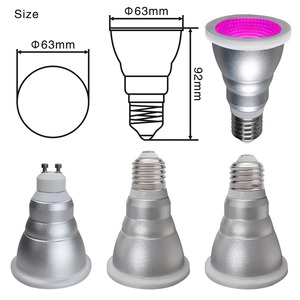 ซังกันน้ำที่ตราไว้หุ้น660nm นำจุดสำหรับการเจริญเติบโตของพืช Gu10 E26 E27หลอดไฟดอกไม้ B22ที่มี IP65สำหรับเมล็ดพืชแสงเติบโต - Product Image 5