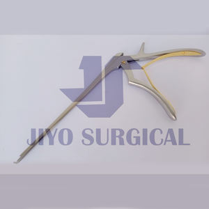 Fórceps de alta calidad Ferris Smith Kerrison Rongeurs, instrumentos de Neurocirugía de acero inoxidable de 45 grados, punzones de Kerrison espinal - Product Image 3