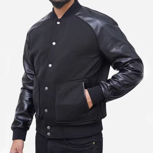 Chaquetas universitarias de moda para hombre OEM al por mayor chaqueta universitaria de béisbol informal personalizada chaqueta universitarias chaqueta de invierno universitarias - Product Image 1