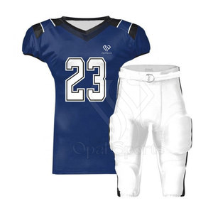 Nueva Llegada Conjuntos de Uniformes de Fútbol Americano para Hombre Personalizados al por Mayor Transpirables Ecológicos Talla Grande con Mangas Cortas para Equipos - Product Image 1