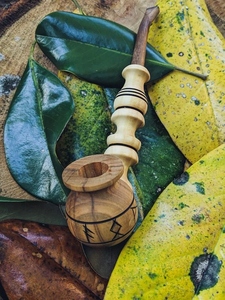 Pipa de Fumar Recta de Madera Ecológica con Recubrimiento de Laca Duradero, Accesorio Clásico para Tabaco AZ ENTERPRISES AZE-564 - Product Image 2