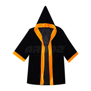 Professional Style <b>Boxing</b> <b>Robe</b> With Soft Fabric And Durable Trim For Daily Training Use Custom <b>Boxing</b> <b>Robe</b> - Product Image 3