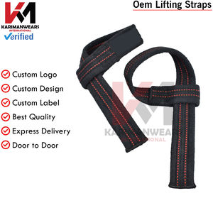 Sangles de musculation de qualité supérieure pour hommes et femmes, haltérophilie, musculation, entraînement en salle de sport, bandages de poignet - Product Image 6