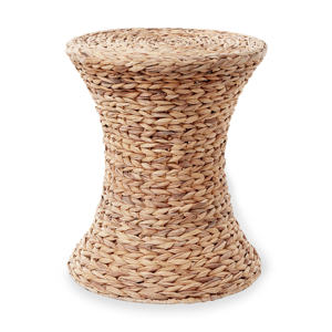 Table d'appoint en jacinthe d'eau tressée à la main, accessoires de chambre, fournisseur, vente, bon prix - Product Image 5