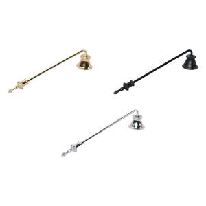 Abatidor de velas de metal de alta calidad con mango ergonómico para una herramienta de extinción de llama de velas segura y fácil - Product Image 3