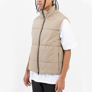 Nouveautés hommes nouveau design mode personnalisé grande taille haute qualité hommes hiver extérieur sans manches veste bouffante - Product Image 4