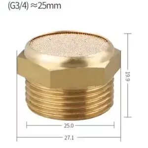 Dispositivos de Reducción de Ruido con Silenciador Sinterizado de Tipo Corto - Product Image 6