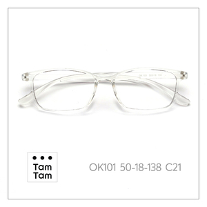 Gafas TamTam OK101 TR90 de Metal con Montura Completa, Ultraligeras, Anti Luz Azul, Cómodas, Unisex, Estilo Rectangular, Lentes Acrílicas - Product Image 4