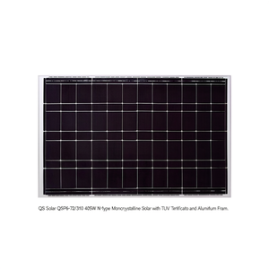 แผงโซลาร์เซลล์แบบโมโนคริสตัลไลน์ QS Solar QSP6-72/310 405W ชนิด N พร้อมใบรับรอง TUV และโครงอะลูมิเนียม - Product Image 2