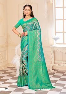 Nouveau catalogue Kanjivaram sari en soie pour femmes - Product Image 4