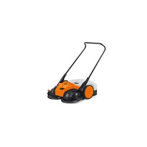Balayeuse électrique KGA 770, machine de nettoyage autoportée avec brosse rotative et dépoussiéreur manuel pour l'entretien des sols durs - Product Image 2