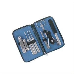 Ensemble d'ongles en acier pour manucure et pédicure kit de beauté avec outils pour enlever la peau morte des ongles vente en gros - Product Image 6